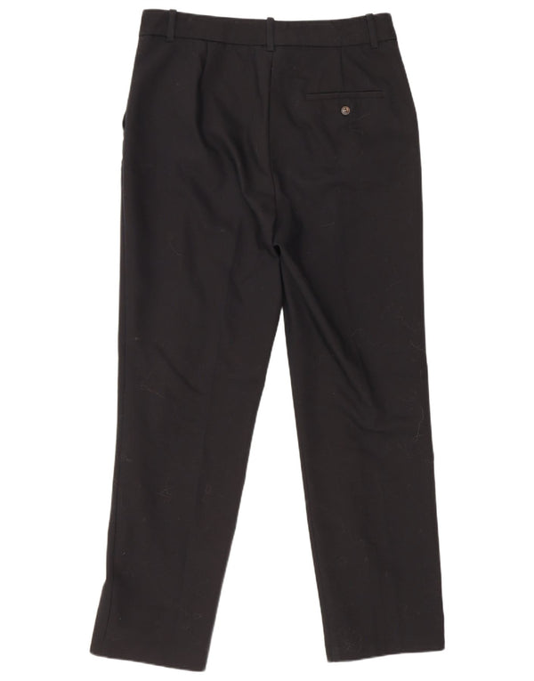 Pantaloni da abito slim Zara da donna piccoli W26 L26 neri