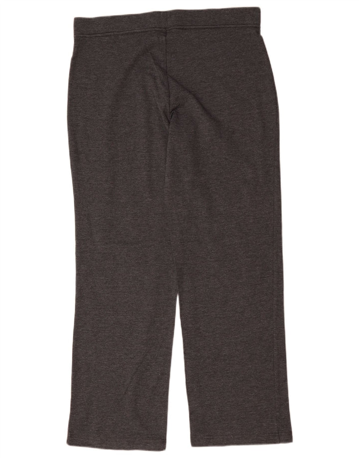 Pantaloni da tuta da donna Marks & Spencer UK 16 Large Grigio Cotone