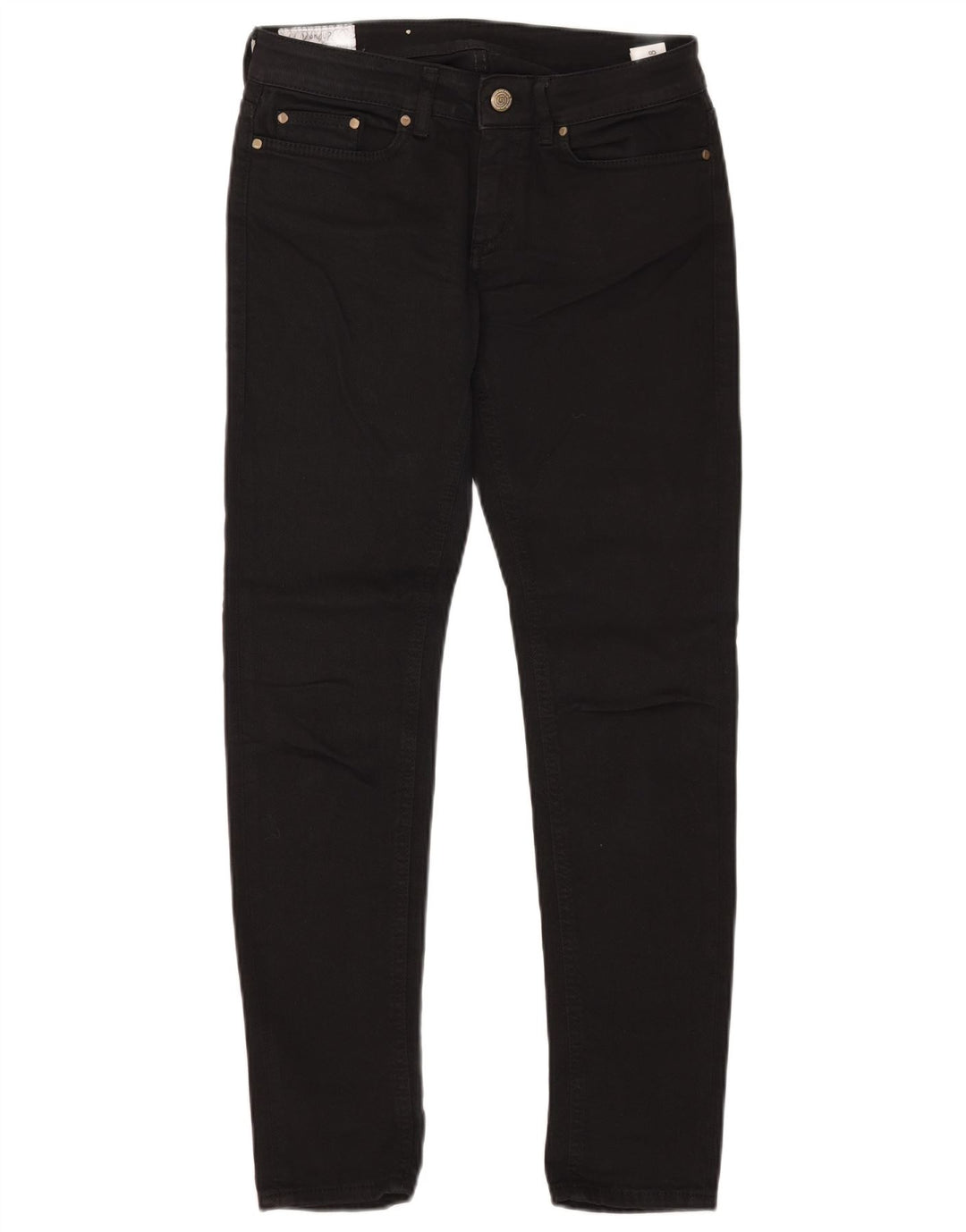 Jeans Slim Donna DONDUP W28 L30 Cotone Nero