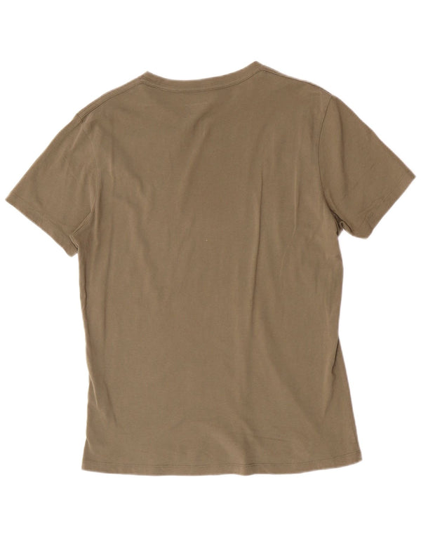 T-shirt da uomo vestibilità regolare All Saints Top in cotone verde medio
