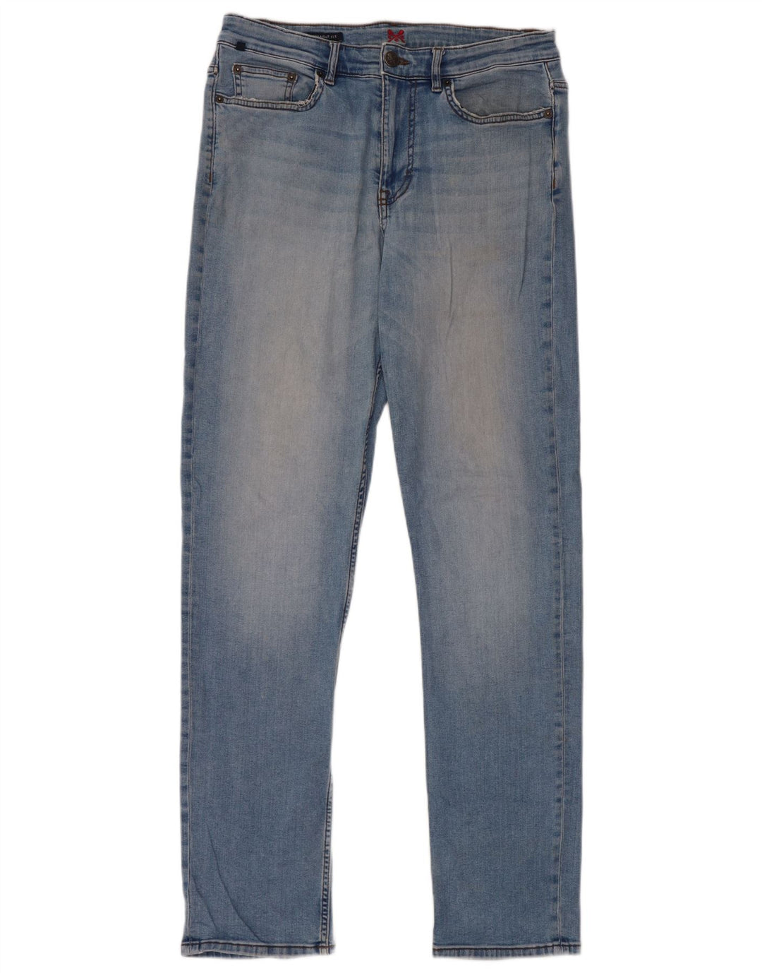 Crew Clothing Jeans dritti da uomo W32 L31 Cotone blu
