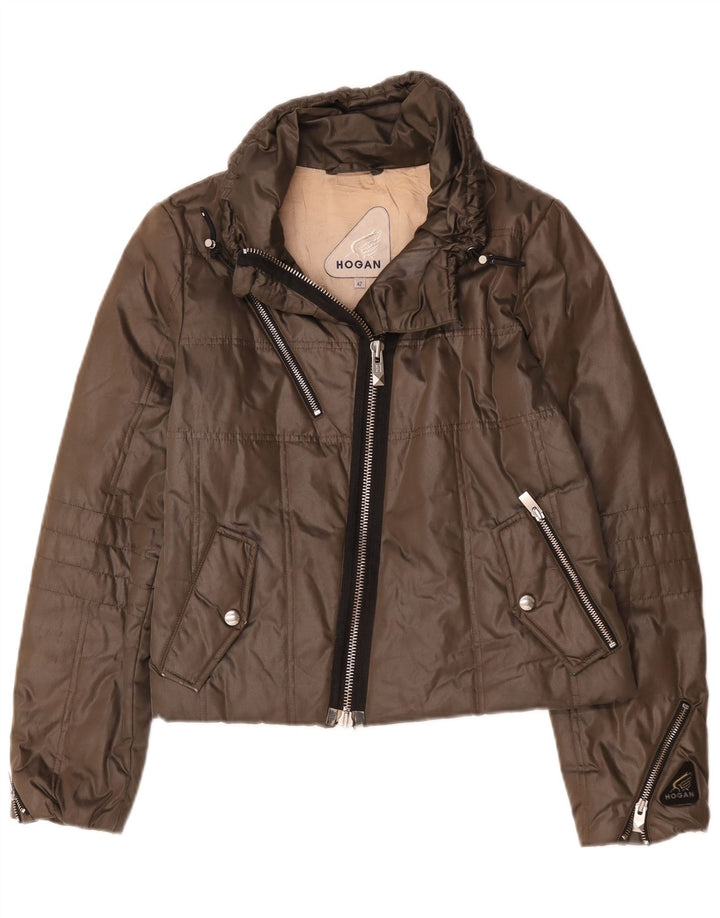 Piumino Donna Hogan IT 42 Marrone Medio Poliestere