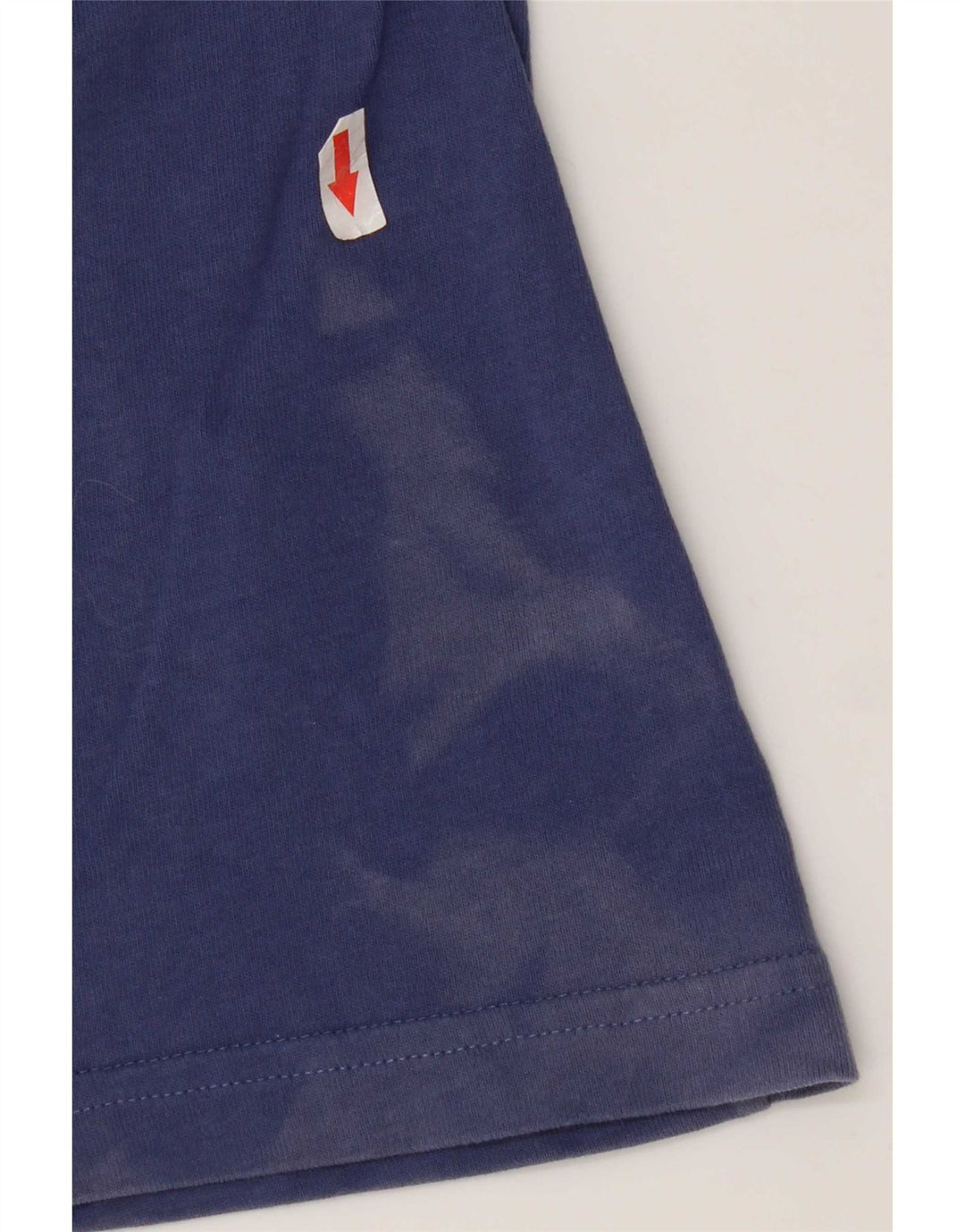 T-shirt grafica da uomo Armani Top in cotone blu medio