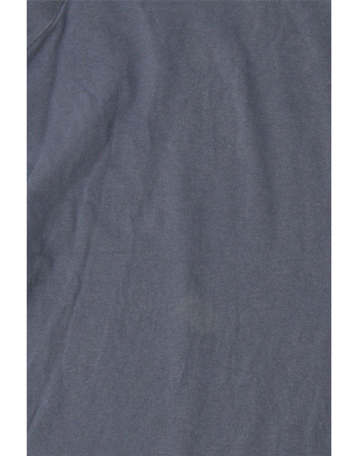 Maglietta Adidas da uomo Top Large in cotone blu