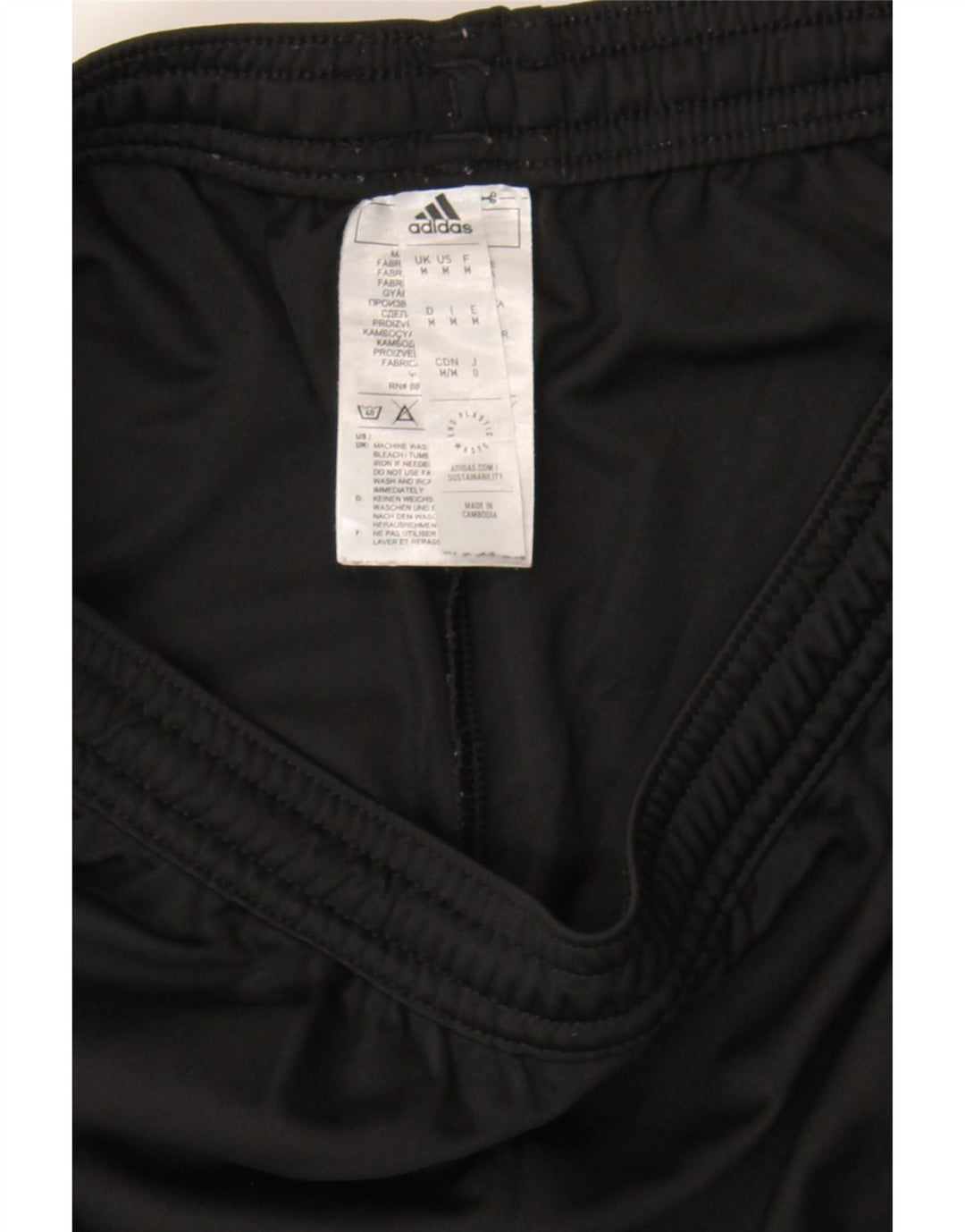 Pantaloncini sportivi Adidas Aeroready da uomo medio poliestere nero