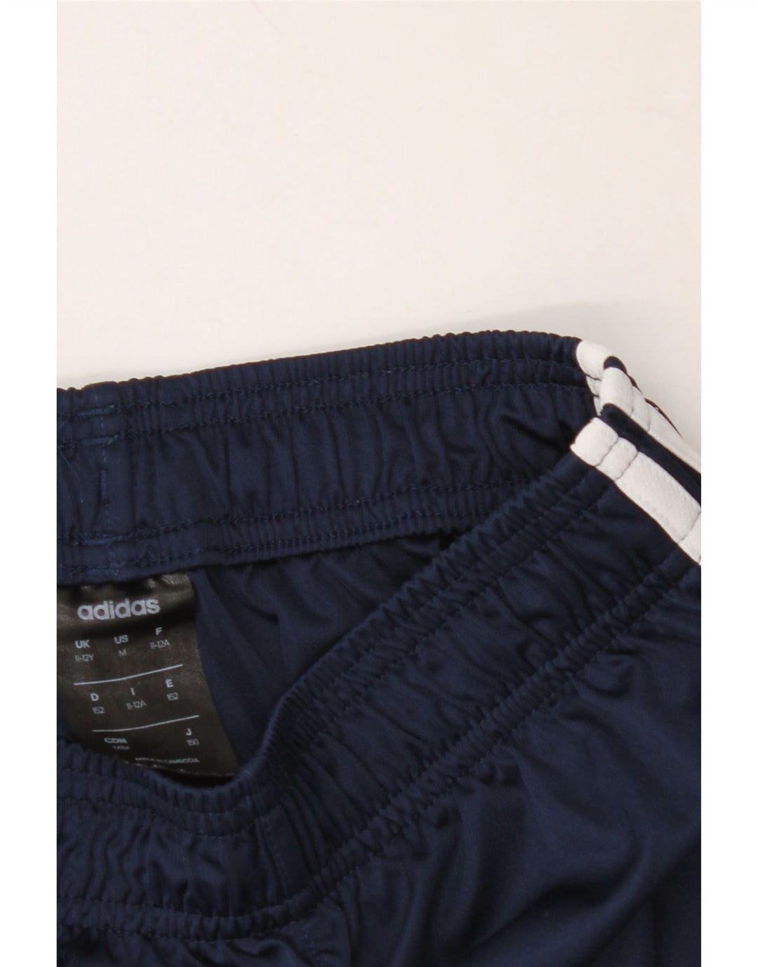 ADIDAS Boys Sport Shorts 11-12 Years Navy Blue
