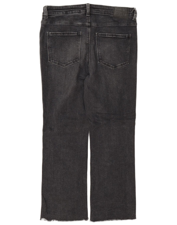 Jeans corti da donna Zara EU 40 medi W30 L26 Grigio
