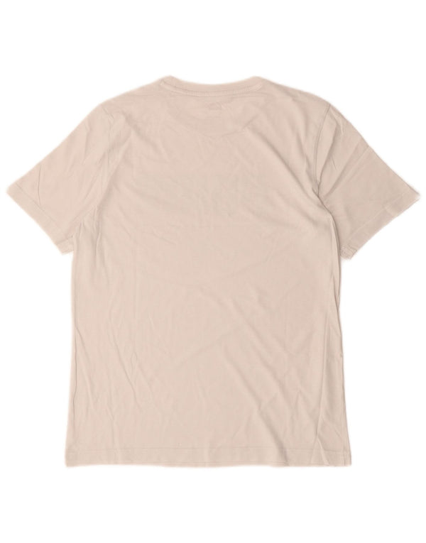 T-shirt grafica da uomo Puma Top Small in cotone bianco