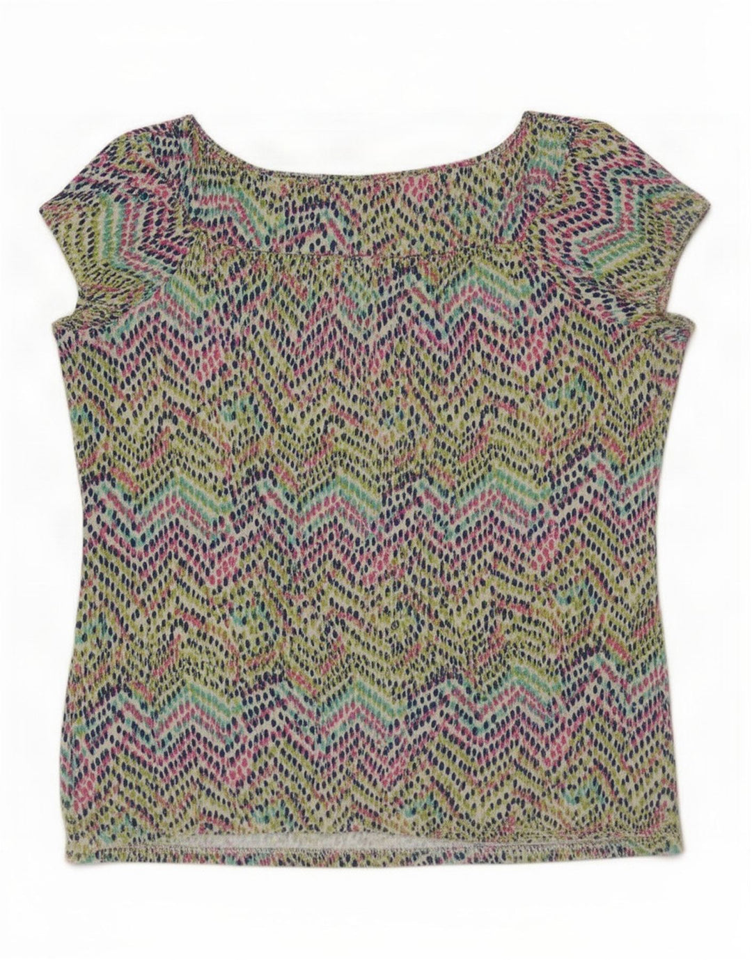 Top camicetta da donna M&Co UK 12 Viscosa geometrica multicolore media