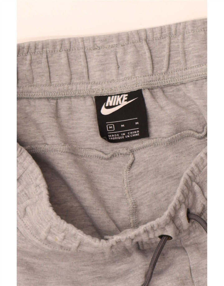 Pantaloncini sportivi Nike da uomo in cotone grigio medio