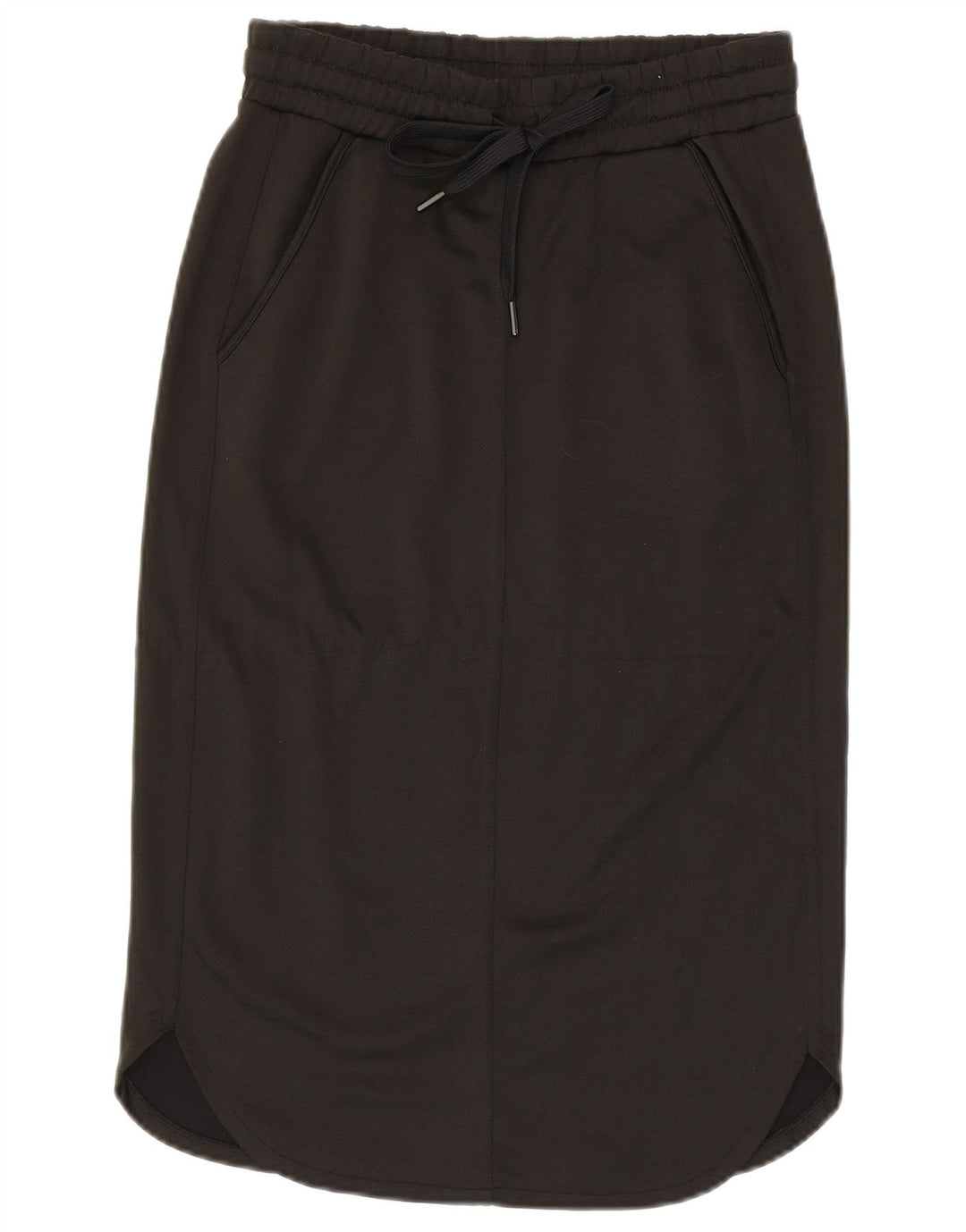 Gonna longuette da donna BENETTON piccola W27 poliestere kaki