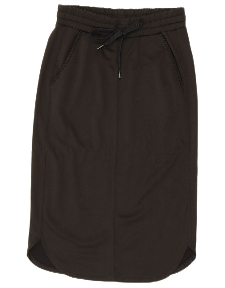 Gonna longuette da donna BENETTON piccola W27 poliestere kaki