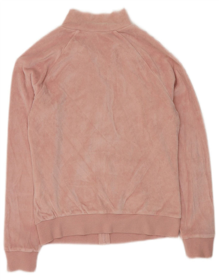 Giacca top della tuta da bambina BENETTON 10-11 anni XL Rosa Colourblock