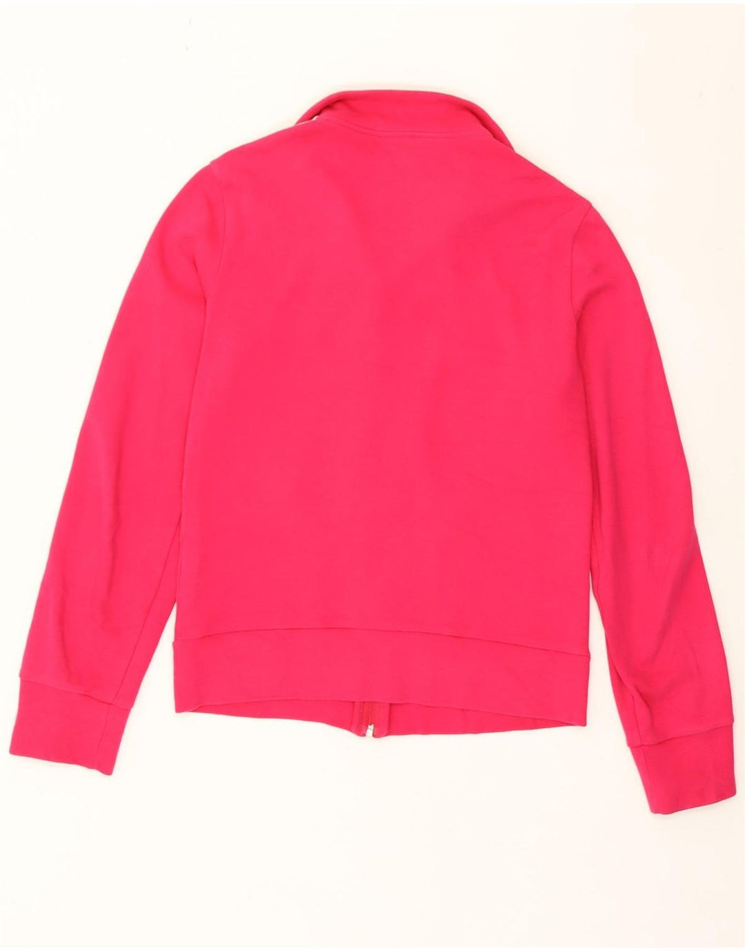 Giacca da tuta da donna Adidas UK 12 cotone rosa medio