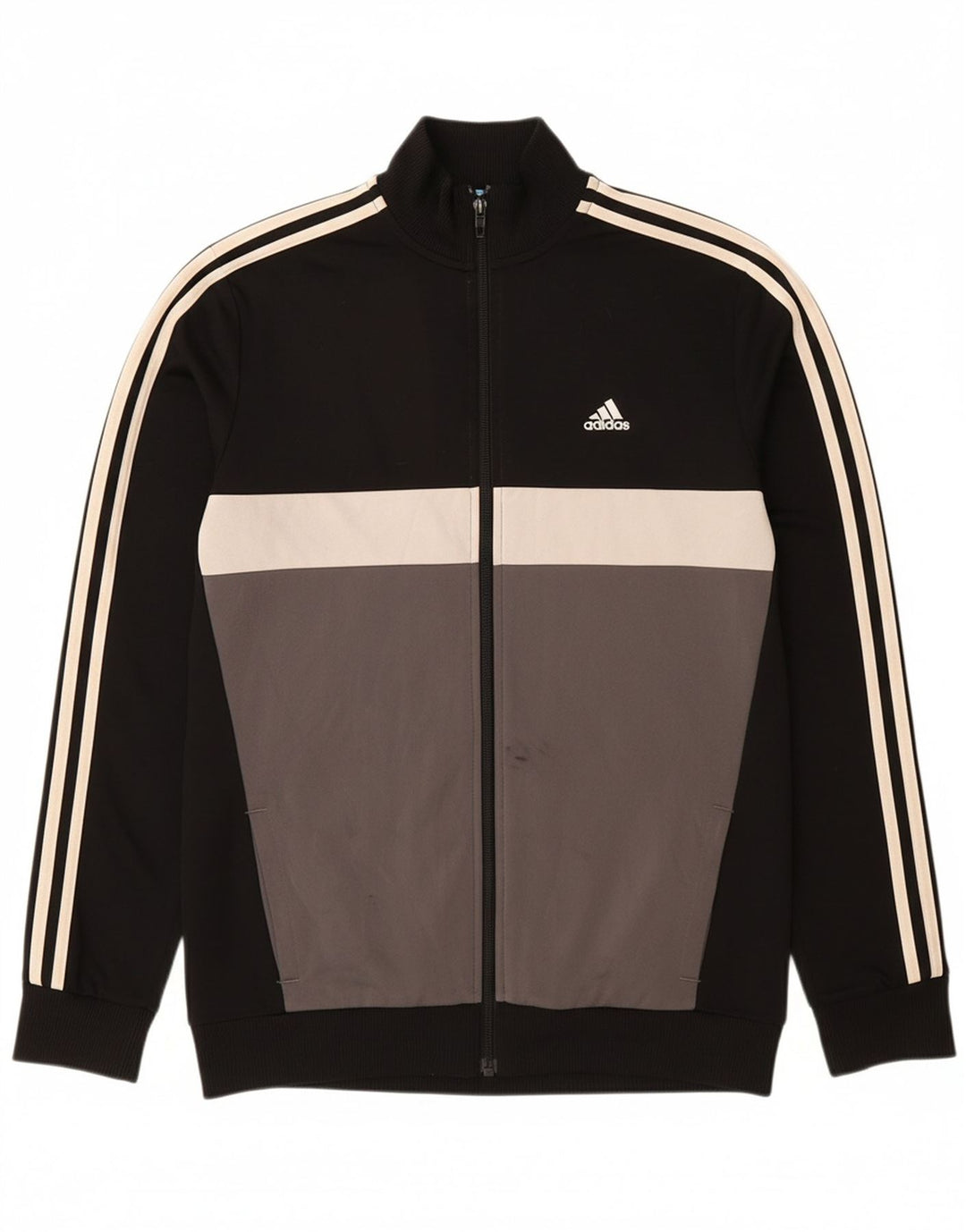Giacca da tuta ADIDAS Aeroready per ragazzi 15-16 anni Colorblock nera