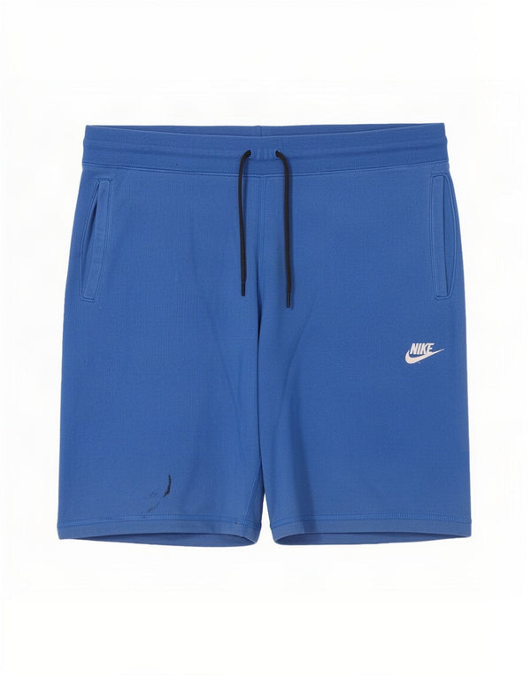 Pantaloncini sportivi da uomo Nike Large in cotone blu