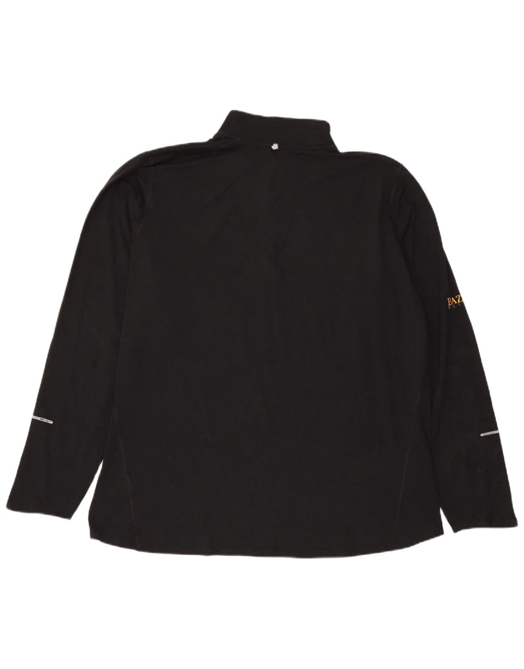 Top della tuta pullover con zip e collo Nike Dri Fit da uomo 2XL poliestere nero
