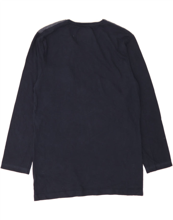 JULES Mens Top Long Sleeve XL Navy Blue Vintage Jules and Second-Hand Jules from Messina Hembry 