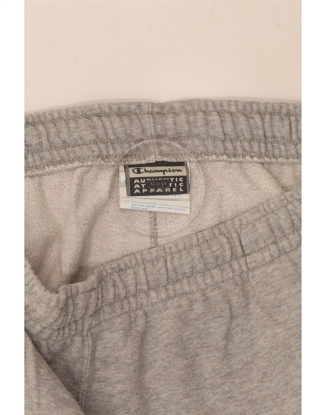 Pantaloni da tuta da uomo CHAMPION XL in cotone grigio