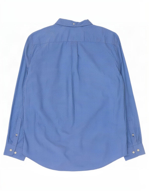 Camicia da uomo Tommy Hilfiger Classic Fit, grande cotone maculato blu