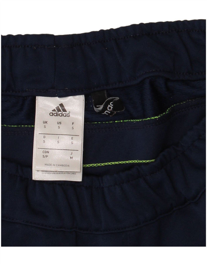 Pantaloncini sportivi ADIDAS Climacool da uomo piccoli in poliestere blu navy