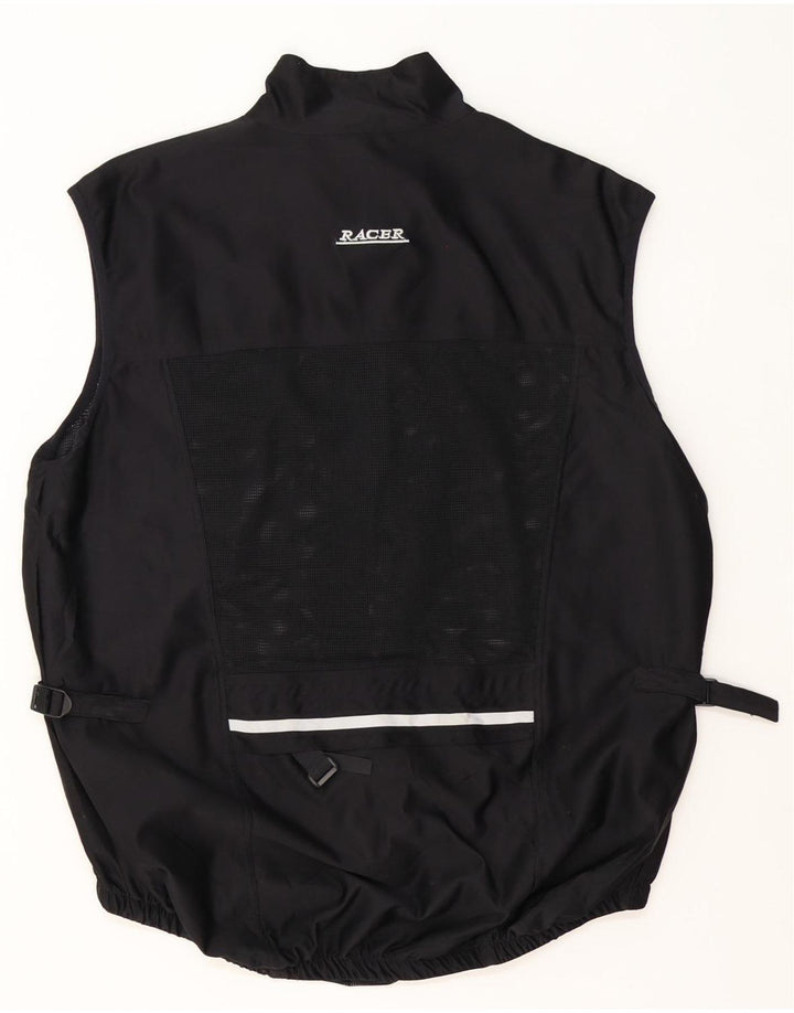 Gilet da uomo Shamp UK 40 grande poliestere nero
