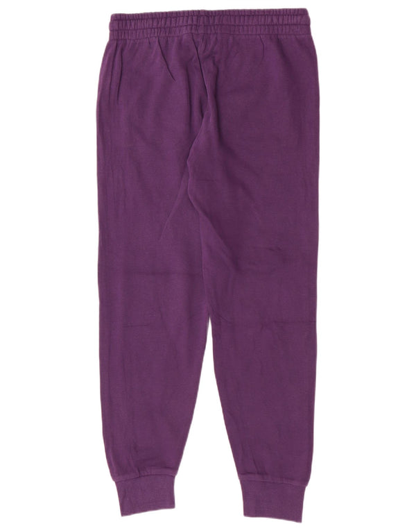 Pantaloni da tuta da donna Kappa Joggers UK 14 Large Viola Cotone