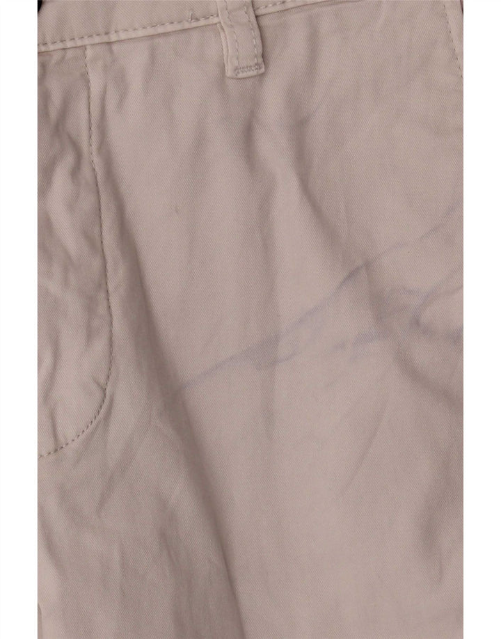 Pantaloni chino slim da uomo Zara EU 40 medi W31 L30 bianco sporco