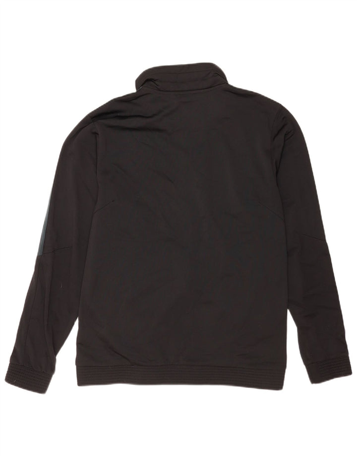 Giacca da tuta da uomo Adidas UK 40/42 Medium Nero Poliestere
