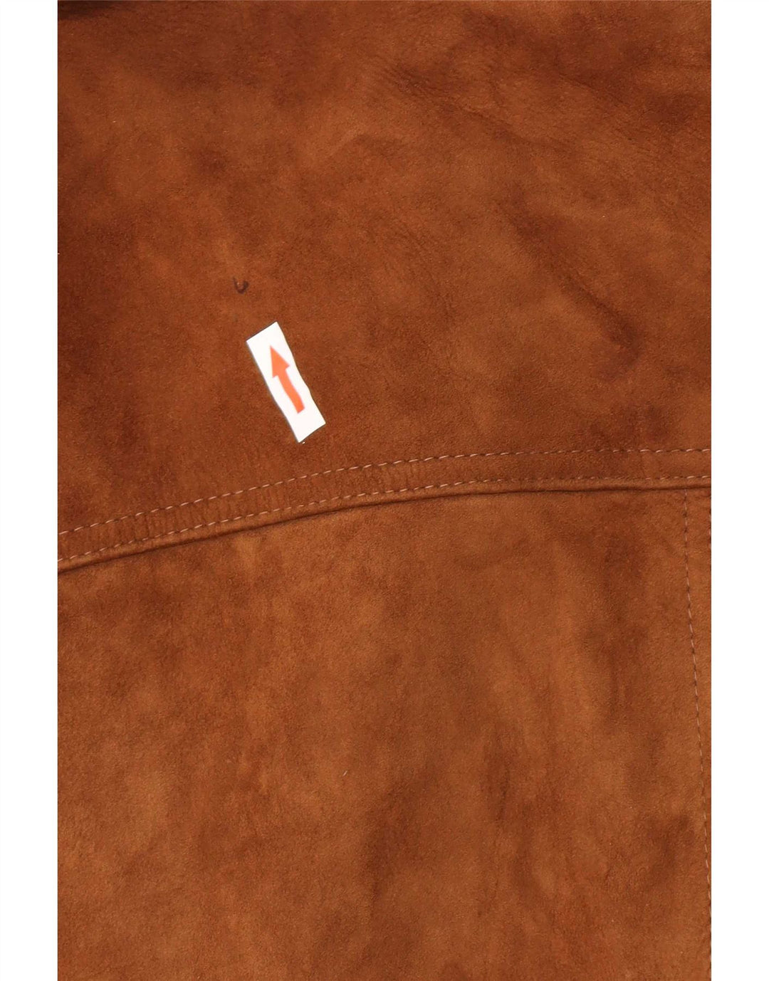 Giacca vintage in pelle scamosciata da uomo UK 38 in pelle marrone medio