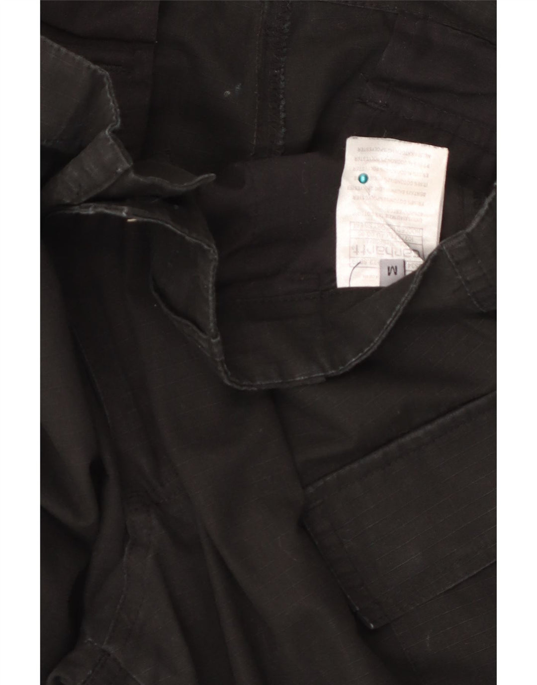 Pantaloni cargo da uomo Carhartt medi W34 L29 cotone nero