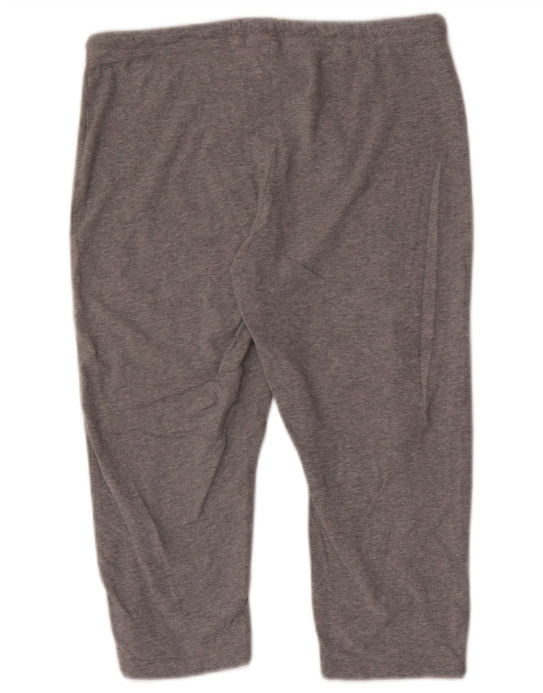 Pantaloni da tuta ASICS Capri da donna UK 12 Cotone screziato grigio medio