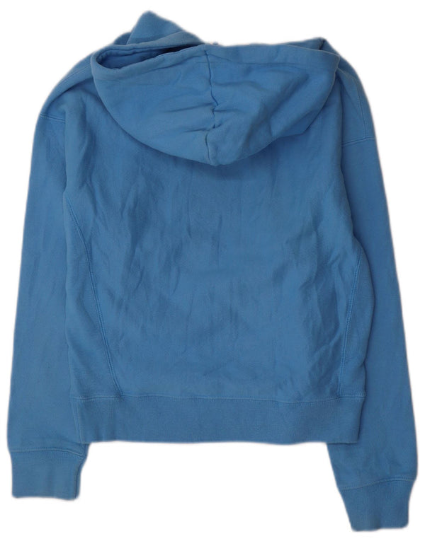 Maglione con cappuccio Reverse Weave da donna CHAMPION UK 10 piccolo cotone blu
