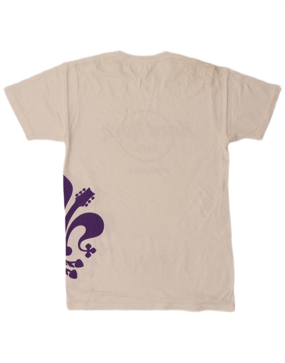 HARD ROCK CAFE T-shirt grafica da uomo Florence Top Small White Paisley