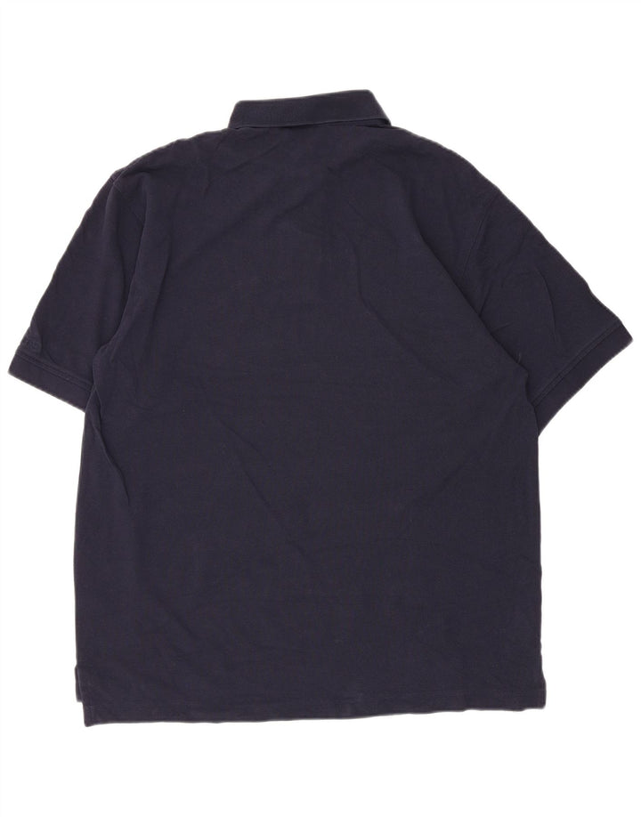 Polo da uomo IZOD in cotone blu navy medio