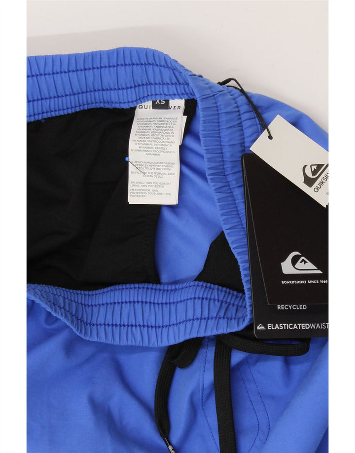 Pantaloncini da bagno da uomo QUIKSILVER XS blu poliestere