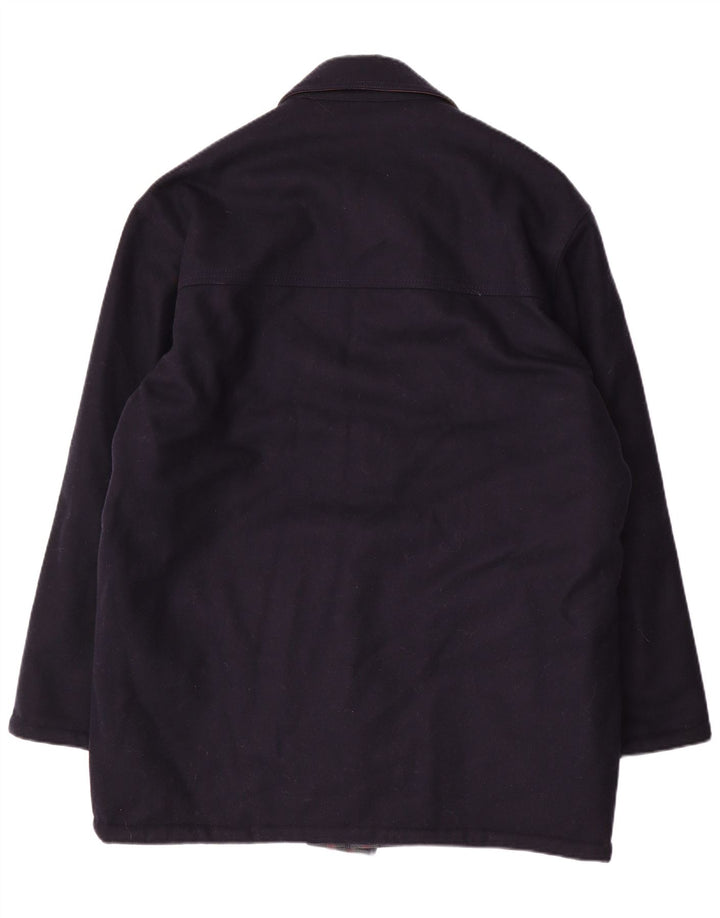 Giacca reversibile da uomo NAVIGARE UK 44 2XL Lana blu navy