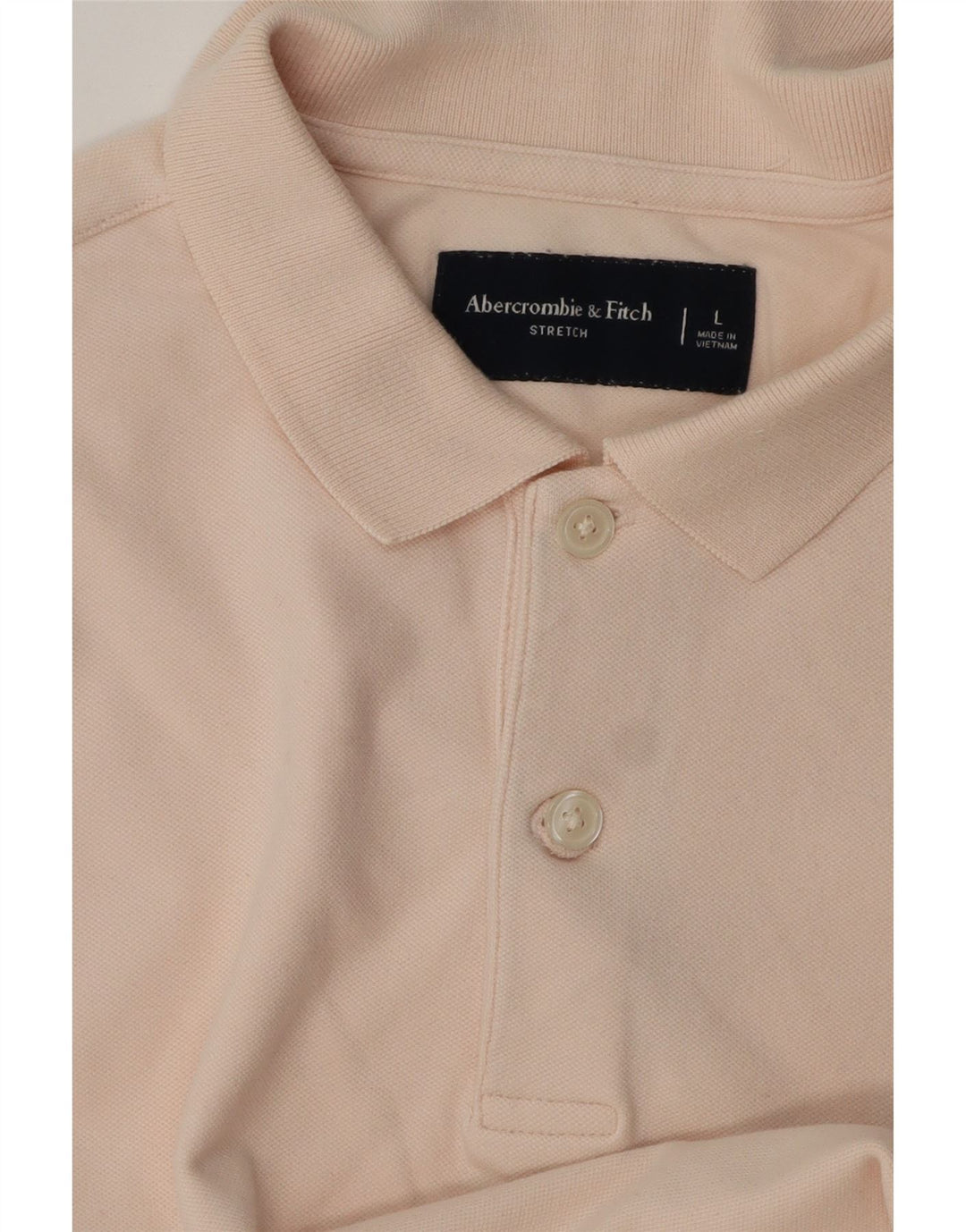 Polo da uomo ABERCROMBIE & FITCH grande rosa