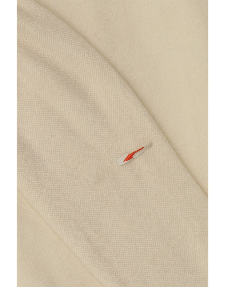 Maglione cardigan da donna Zara UK 12 viscosa bianca media