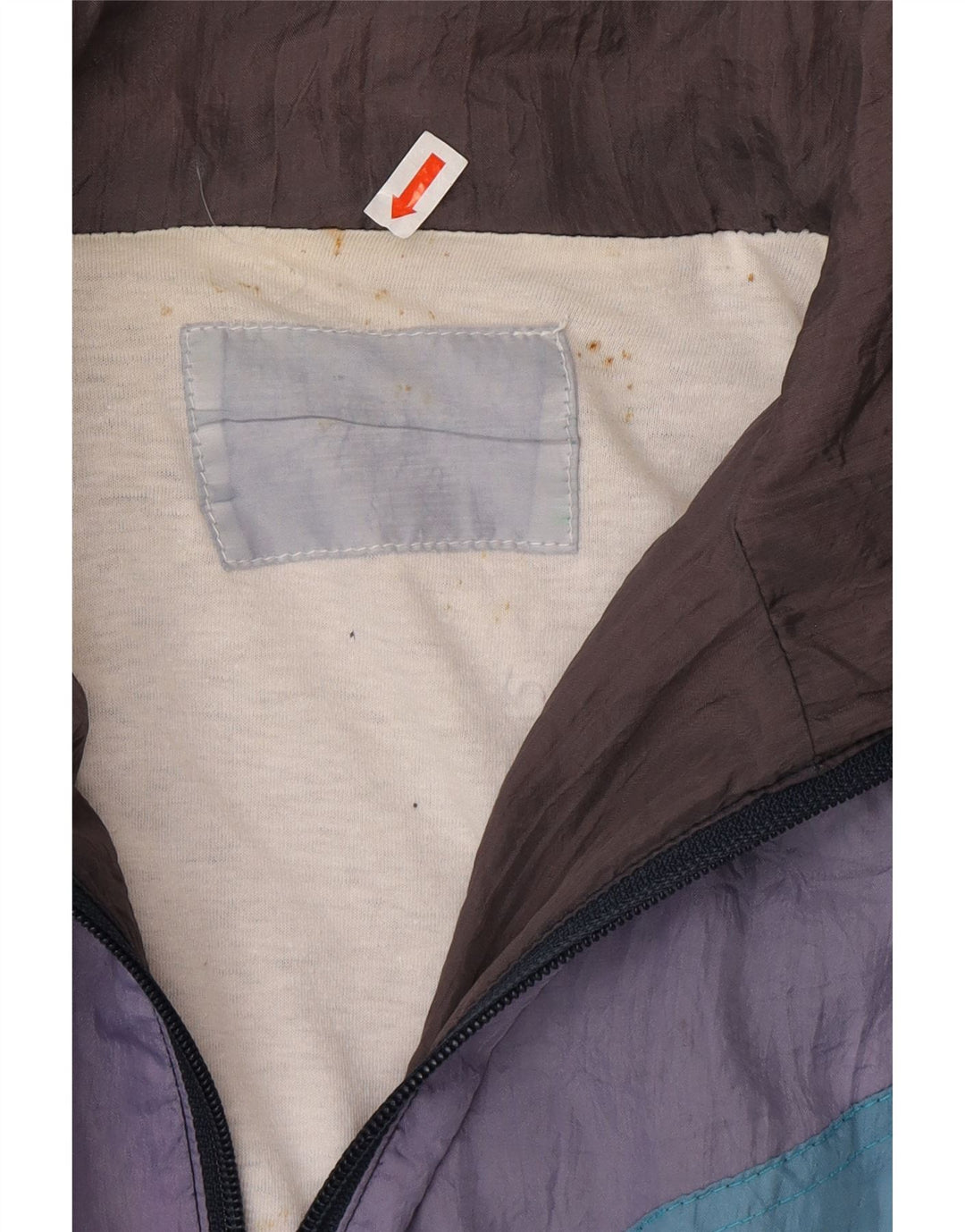 Giacca da tuta da uomo VINTAGE XL grigio color block
