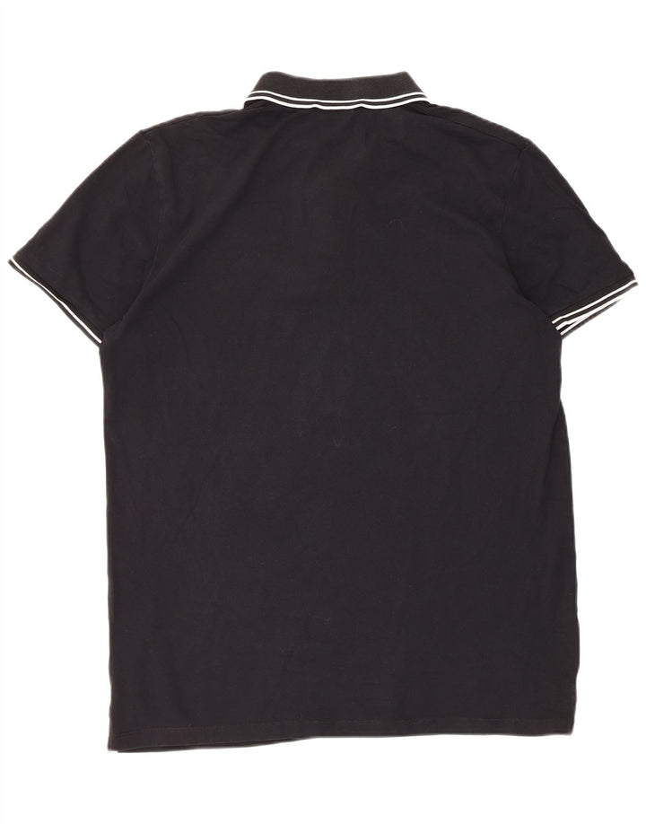 Polo da uomo Jack & Jones XL a righe nere