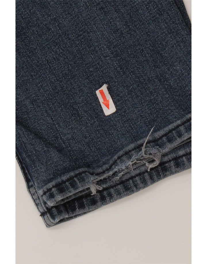 Jeans slim da uomo Wrangler W32 L32 cotone blu navy