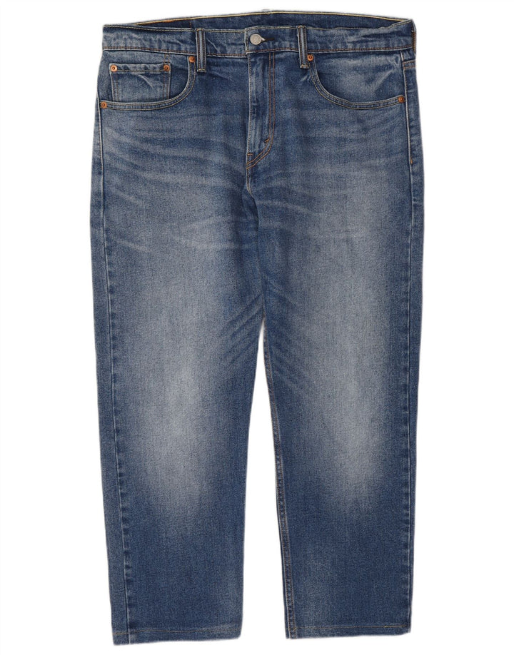 Levi's Uomo 502 Jeans affusolati W33 L28 Cotone blu