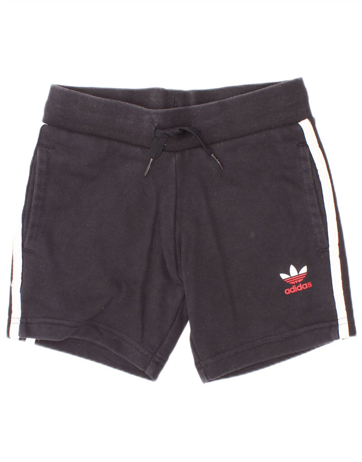 Pantaloncini sportivi Adidas da bambino 4-5 anni in cotone nero