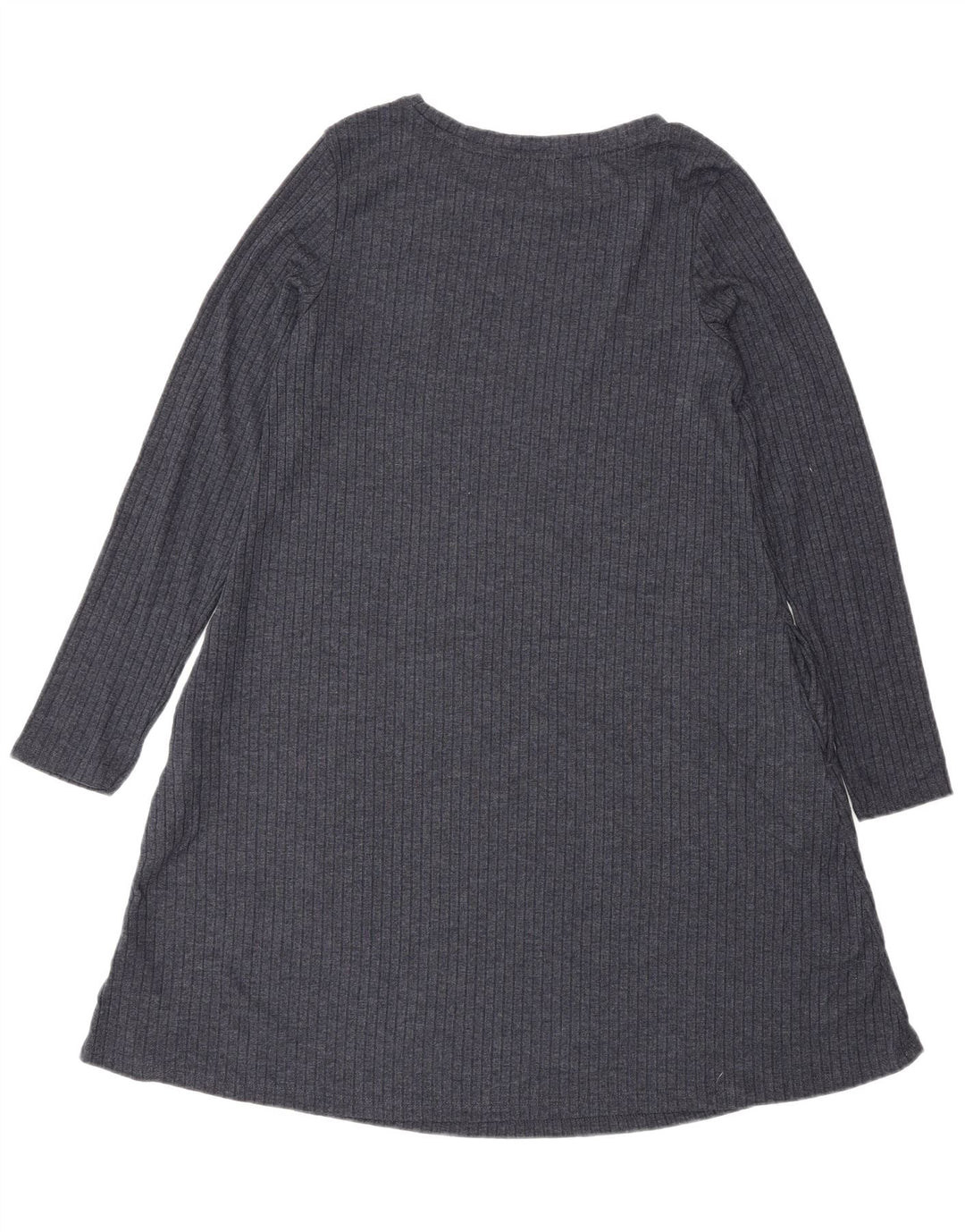Abito maglione da donna Marks & Spencer UK 10 piccolo poliestere grigio