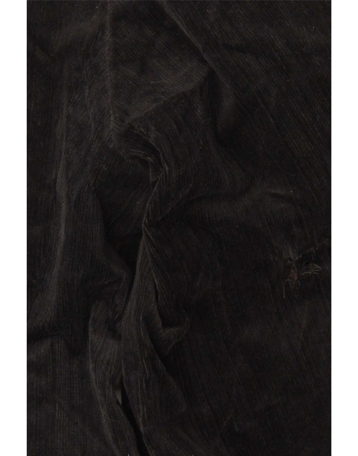 Giacca blazer da uomo in velluto a coste a 2 bottoni Jasper Conran UK 40 grande cotone nero