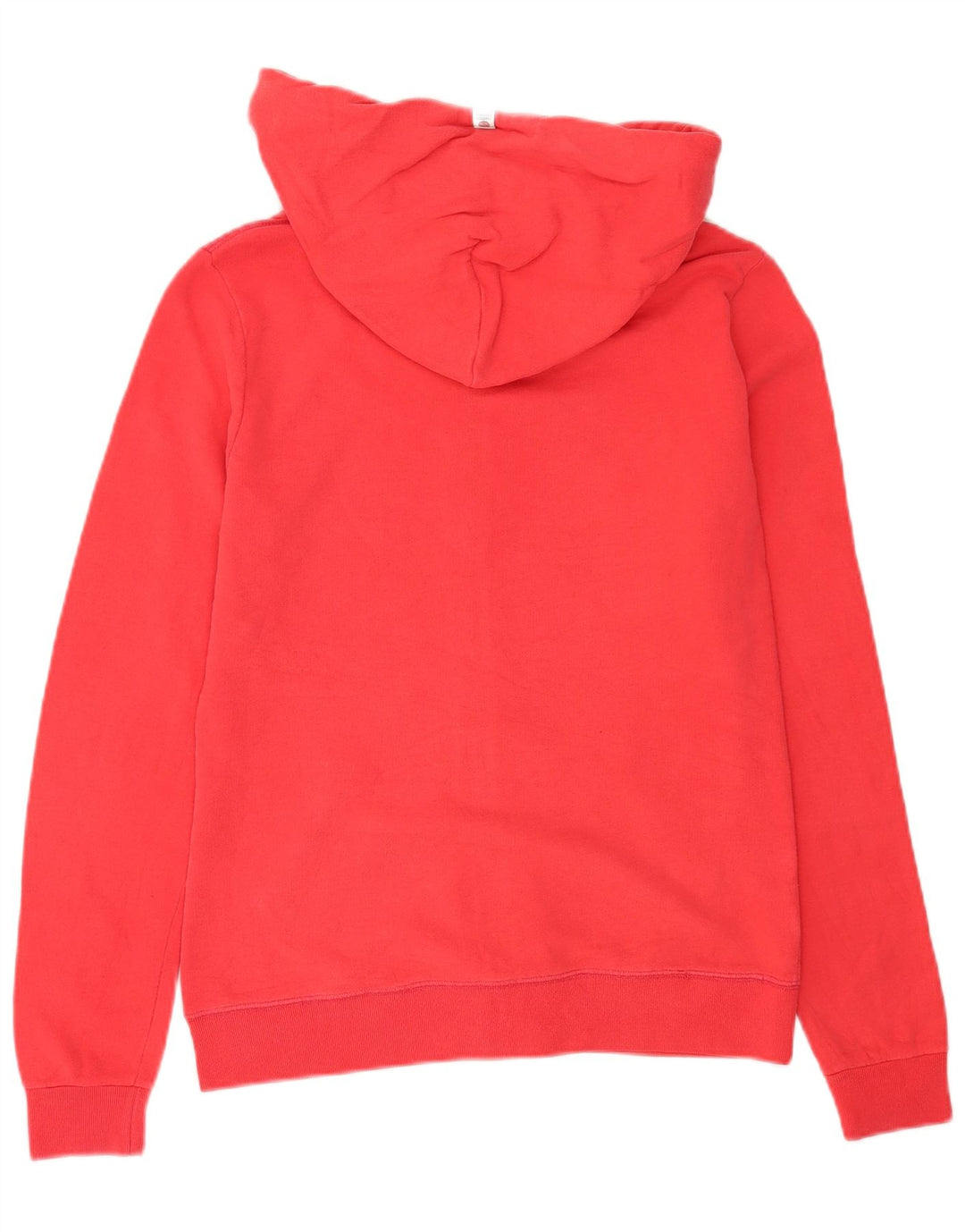 Maglione con cappuccio e zip grafica da donna Franklin & Marshall UK 16 Large Rosso