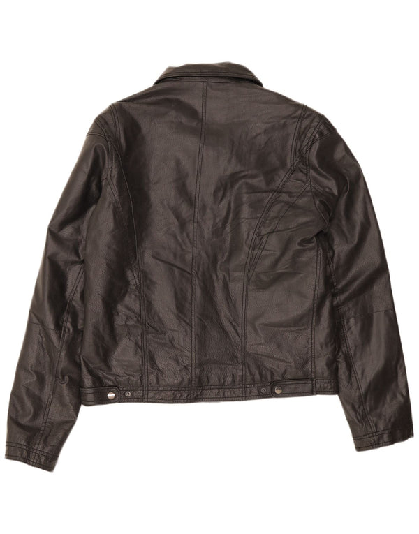 Giacca Pelle Uomo Conbipel IT 52 Large Pelle Nera