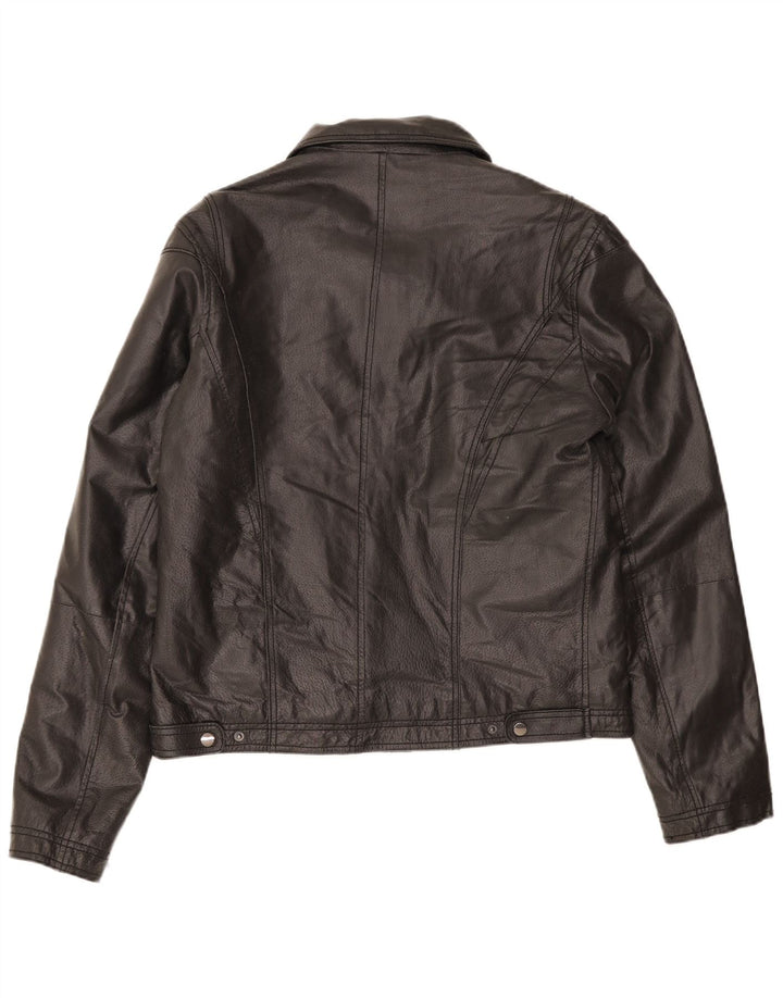 Giacca Pelle Uomo Conbipel IT 52 Large Pelle Nera