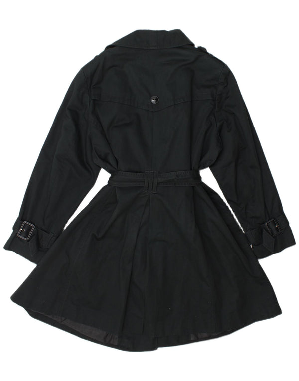 Trench da donna Marks & Spencer UK 22 XL Cotone blu navy